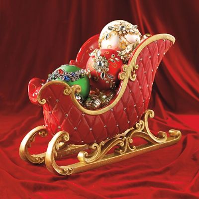 Shimmering Tabletop Sleigh Frontgate