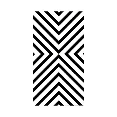 Caspari Papierservietten Im Chevron-Muster – 3-lagig, Silbergrau | 4 Packungen à 15 Stück | Kompostierbar