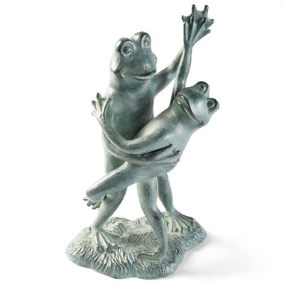Dancing Frogs Statue Frontgate