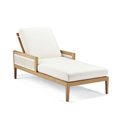 Brizo Chaise Lounge with Cushions Frontgate