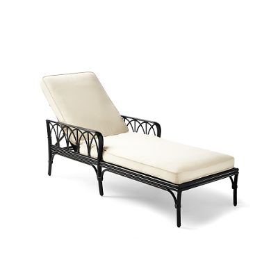 Wilshire Chaise Lounge with Cushions Frontgate