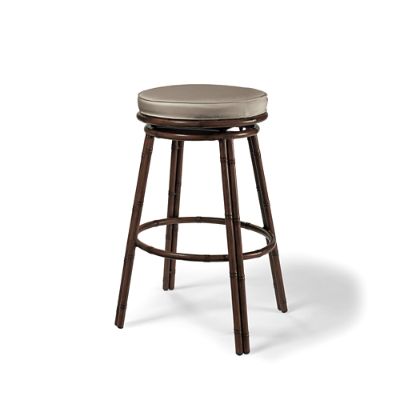 St. Martin Tiki Bar Stools with Cushions, Set of Two Frontgate