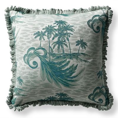 Paradise Isle Jade Outdoor Pillow | Frontgate