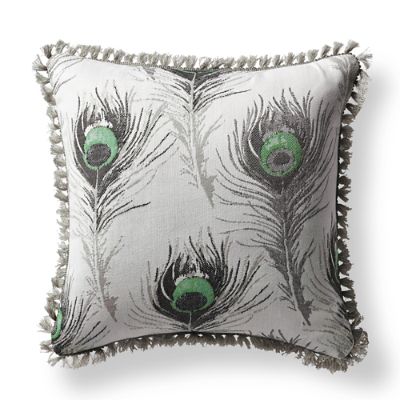 Feather Bliss Jade Outdoor Pillow Frontgate
