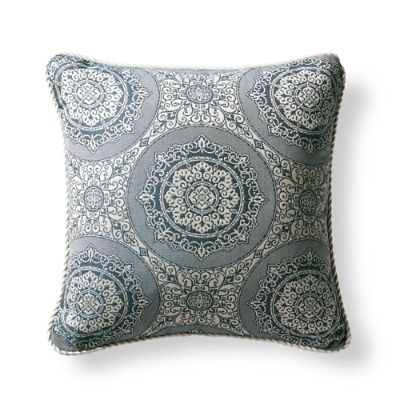 Chardonnay Cornflower Outdoor Pillow | Frontgate