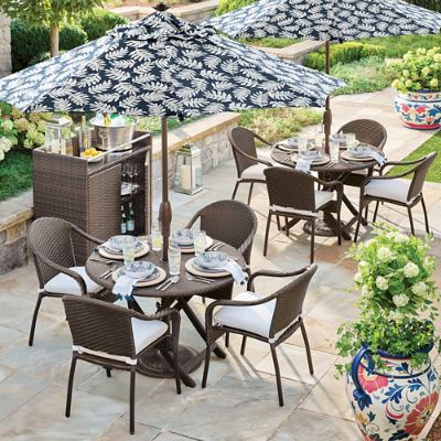 50lb-60lb patio umbrella metal base Belmont 50-lb. Umbrella Base with Textured Design & Adjustable Stem