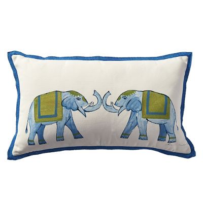 purple elephant pillow