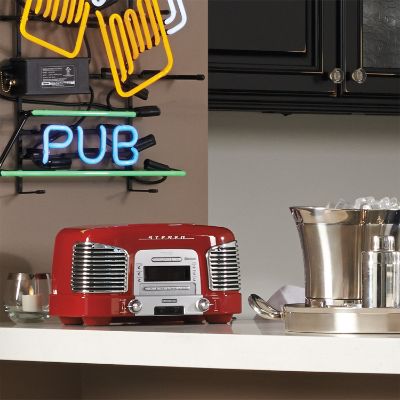 Retro/CD Bluetooth Stereo Sound System | Frontgate