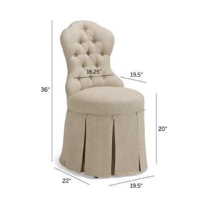 Frontgate deals vanity chair