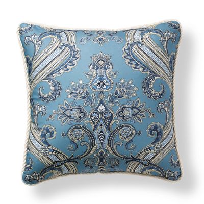 Scalamandre Hudson Indigo Outdoor Pillow Frontgate