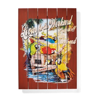 Margaritaville Livin' for the Weekend Wall Art Frontgate