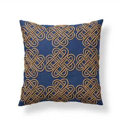 Jute Knot Linen Pillow Frontgate