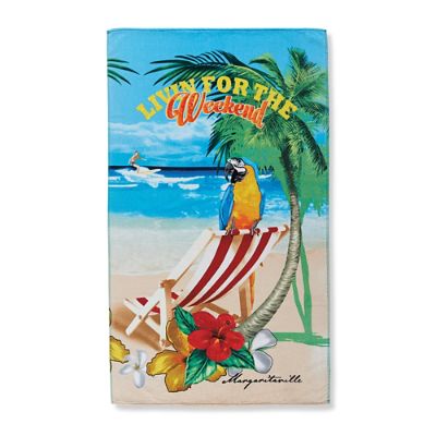 Margaritaville Livin' for the Weekend Pool Towel Frontgate
