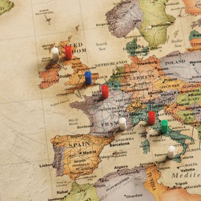 Additional Magnetic World Map Magnets, Set of 50  Frontgate