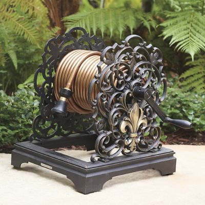 Fleur-de-lis Hose Reel