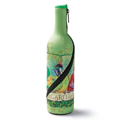 Margaritaville Zipper Wine Koozies, Set of Two Frontgate