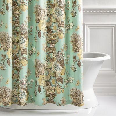 Portobello Vase Shower Curtain Frontgate