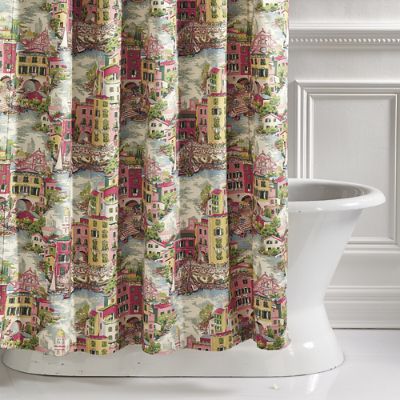 Positano Shower Curtain Frontgate