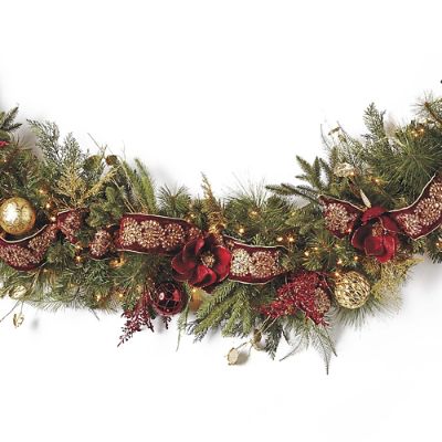 Imperiale Venezia Pre-Decorated Garland | Frontgate