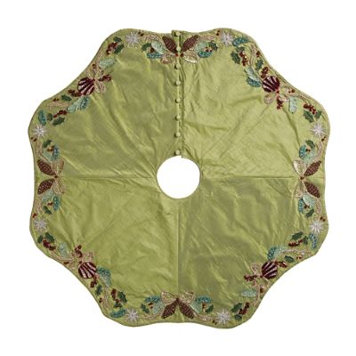 Arcadian Holiday Tree Skirt Frontgate