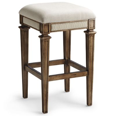 Parker Bar Height Backless Bar Stool (30"H seat) Frontgate