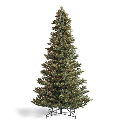 Ashland Fir Slim Artificial Pre-lit Christmas Tree | Frontgate