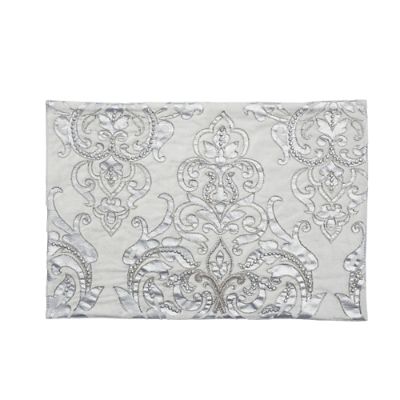 Arabella Silver/White Placemat | Frontgate