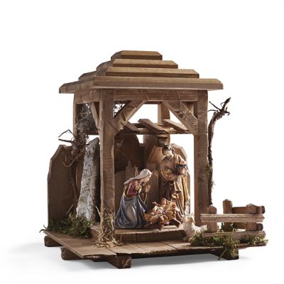 Kostner Nativity with Lantern | Frontgate