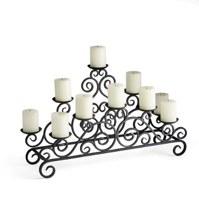 Siena Fireplace Candelabra Frontgate