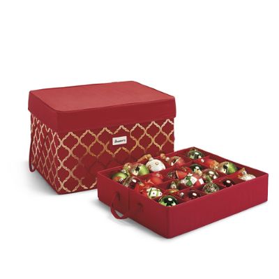 Best Deal for JFBUCF Christmas Ornament Storage Box Holiday