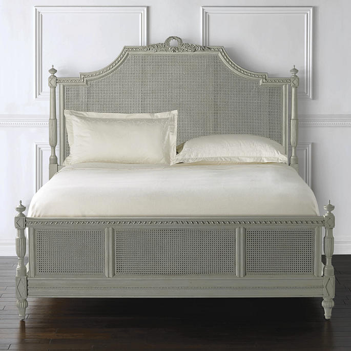 Beauvier French Cane Bed Frontgate - Home Decorators Collection Headboards