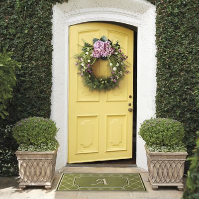 Hydrangea Spring Wreath Frontgate