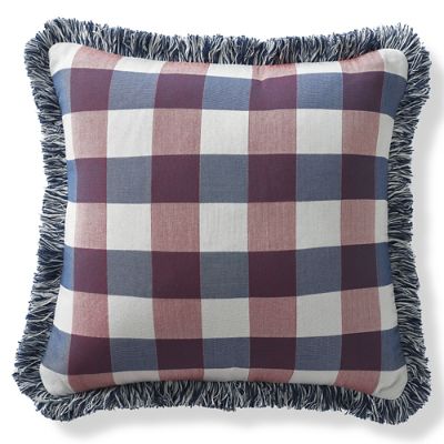 Gingham Nautical Outdoor Pillow Frontgate