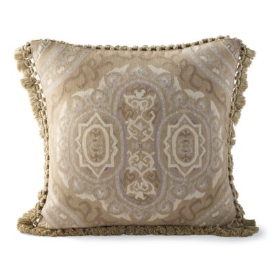 Aubusson Brush Fringe Decorative Pillow Frontgate