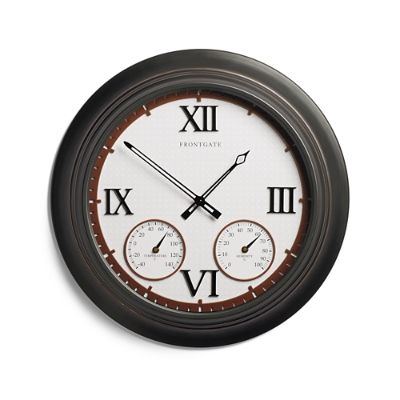 Weston Outdoor Clock Frontgate