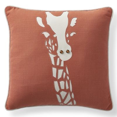 giraffe shaped pillow