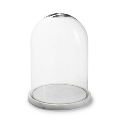 Carrera Cloche with Marble Base | Frontgate
