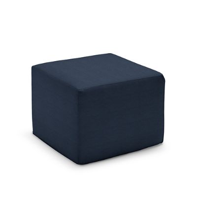 Outdoor Pouf Ottoman in Solid Fabrics | Frontgate