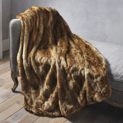 Frontgate discount fur blanket