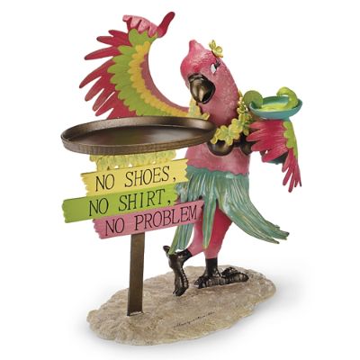 Margaritaville Polly The Parrot Party Table Frontgate