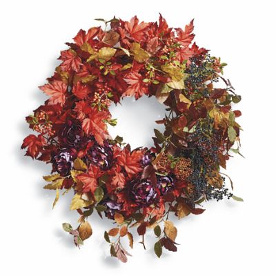 Fall Rhapsody Wreath Frontgate