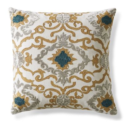 Priscilla Soutache Decorative Pillow | Frontgate