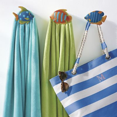 Decorative outdoor towel cheap hooks