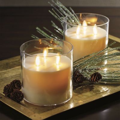 Triwick Rechargeable Dream Candle Frontgate