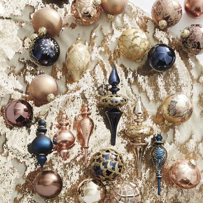 Falling Dusk 60-pc. Ornament Collection | Frontgate