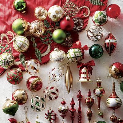 Classic Christmas 60-pc. Ornament Collection | Frontgate