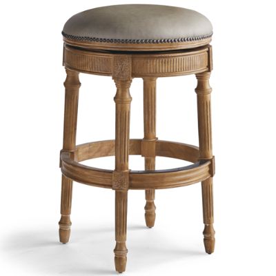 Chapman Swivel Backless Bar Stool 30