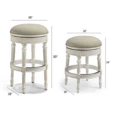 Chapman backless swivel discount bar & counter stool