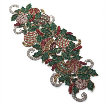 Kim Seybert Holiday Table Runner Frontgate