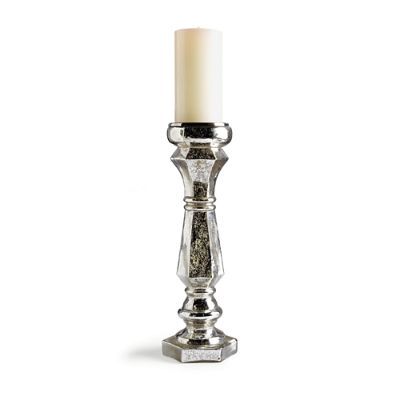 Mercury Glass Pillar Candle Holder Frontgate